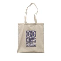 Ecobag Days Without Sarcasm Studio Geek Ecobag Days Without Sarcasm Studio Geek