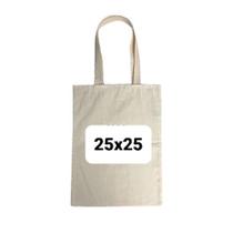 Ecobag de algodão cru liso bolsa ecológica sacola