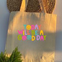 Ecobag em algodão cru