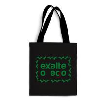 Ecobag Média livro book algodão sustentável cru ou preta kindle capa presente natal dia dos professores