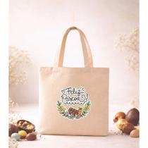 Ecobag personalizada pascoa tamanho 40x40cm Ecobag personalizada pascoa tamanho 40x40cm