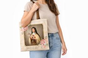 Ecobag Sacola de Santa Teresinha do Menino Jesus Ecobag Sacola de Santa Teresinha do Menino Jesus