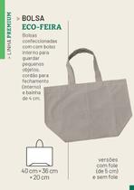 Ecobag Tipo Premium Ecofeira Linha Algodão Ecobag Tipo Premium Ecofeira Linha Algodão