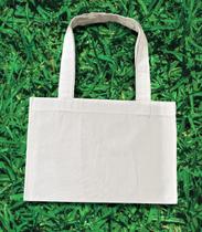 Ecobag Tipo Premium Ofício C/ Fole - Linha 100% Algodão