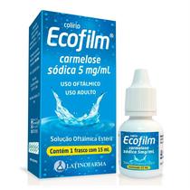 Ecofilm 5mg solução oftálmica frasco gotejador com 15ml