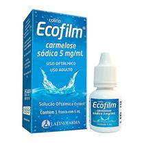Ecofilm 5mg solução oftálmica frasco gotejador com 5ml Ecofilm 5mg solução oftálmica frasco gotejador com 5ml