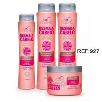 Ecoflora desmaia cabelo kit tratemento capilar (4 itens)