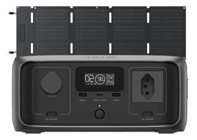 Ecoflow River 3 Ups Com Painel Solar 45w Kit Solar Portátil