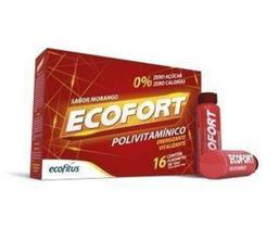Ecofort Stress 16 Flaconetes - Vitamina Disposição E Energia - Ecofitus