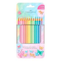 Ecolápis 12 cores Sparkle com Brilho 116156 - Faber Castell Ecolápis 12 cores Sparkle com Brilho 116156 - Faber Castell