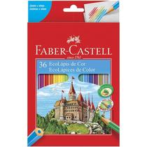 Ecolápis de cor 36 cores clássicas Faber-Castell