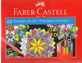 EcoLápis de Cor 60 Cores Faber-Castell 120160 EcoLápis de Cor 60 Cores Faber-Castell 120160