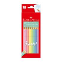 Ecolápis de Cor Aquarelável 10 Cores Pastel Faber Castell Ecolápis de Cor Aquarelável 10 Cores Pastel Faber Castell