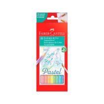 EcoLápis de Cor Aquarelável 10 Cores Tons Pastel + 1 Pincel - Faber-Castell EcoLápis de Cor Aquarelável 10 Cores Tons Pastel + 1 Pincel - Faber-Castell