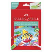 Ecolápis de Cor Aquarelável FABER-CASTELL 36 Cores