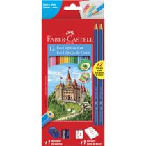 Ecolapis de cor c/12 cores e 02 lápis grafites - Faber-Castell