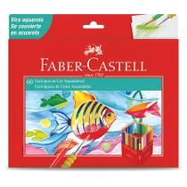 Ecolápis De Cor Faber-Castell Aquarelável 60 Unidades - Hexagonal