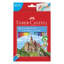 Ecolápis de Cor FABER-CASTELL Escolar 36 Cores