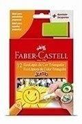 Ecolapis de Cor Faber-Castell Jumbo 12 Cores + Apontador Jumbo 12.3012Ap