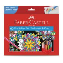 Ecolápis De Cor Faber Castell Sextavado 60 Cores Ecolápis De Cor Faber Castell Sextavado 60 Cores