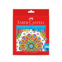Ecolápis De Cor Faber Castell Sextavado 72 Cores