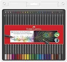 Ecolápis De Cor Faber Castell Supersoft 24 Cores