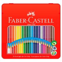 Ecolapis de Cor Grip 24 Cores - Faber-Castell Ecolapis de Cor Grip 24 Cores - Faber-Castell