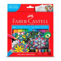 EcoLápis de Cor Sextavado Estojo com 60 cores - Faber-Castell