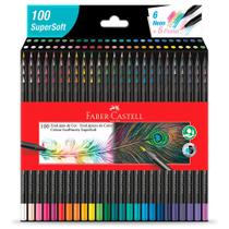 Ecolápis de Cor Supersoft 100 Cores - Faber Castell Ecolápis de Cor Supersoft 100 Cores - Faber Castell