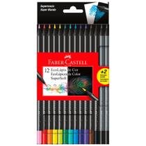 Ecolápis de Cor Supersoft 12 Cores - Faber Castell