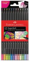 EcoLápis de Cor Supersoft 6 Neon 6 Pastel, Faber-Castell, 120712SOFTNP, Supersoft, Multicolorido EcoLápis de Cor Supersoft 6 Neon 6 Pastel, Faber-Castell, 120712SOFTNP, Supersoft, Multicolorido