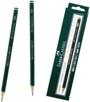 Ecolápis Grafite Faber Castell 9000 6B - 12 Un