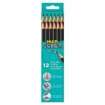 Ecolápis Grafite Sextavado Preto Nº 2 HB com 12 Unidades - Multicolor Ecolápis Grafite Sextavado Preto Nº 2 HB com 12 Unidades - Multicolor