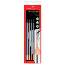 Ecolápis Grafite Supersoft Glam com 4 unidades - Faber-Castell