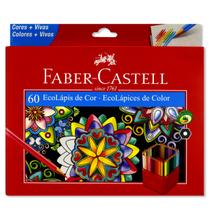 Ecolapis Lapis de Cor Faber Castell C/ 60 Cores Exclusivas Ecolapis Lapis de Cor Faber Castell C/ 60 Cores Exclusivas