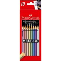 EcoLápis Metallic 10 Cores Faber-Castell