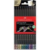 Ecolápis Supersoft De 12 Cores Vivas Faber Castell Ecolápis Supersoft De 12 Cores Vivas Faber Castell