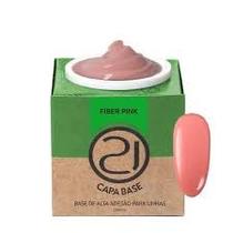 ECOLINE ONEFIX CAPA BASE - FIBER PINK 28g NAILS 21 ECOLINE ONEFIX CAPA BASE - FIBER PINK 28g NAILS 21