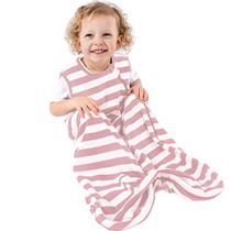 Ecolino Algodão orgânico Baby Sleep Bag ou Sack, saco de dormir infantil, 6-18 Mo, Blush - Woolino