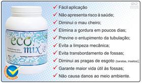 Ecomix G (Cx 4 Un de 2 Kg) - Desentupidor, Limpa Fossas, Caixas de Gordura e Tratamento de Efluentes Ecomix G (Cx 4 Un de 2 Kg) - Desentupidor, Limpa Fossas, Caixas de Gordura e Tratamento de Efluentes