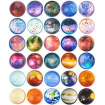 Ecoofor Pacote com 30 Bolas Saltitantes Galáxia 3,2 cm de Borracha Ecoofor Pacote com 30 Bolas Saltitantes Galáxia 3,2 cm de Borracha