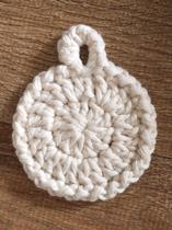 Ecopad Disco de Crochê 8cm - 100% Algodão - 10un - Wôl em Casa