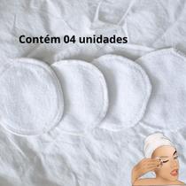 Ecopad - discos de limpeza facial 4 unidades - Ateliê de Mãe pra Mãe