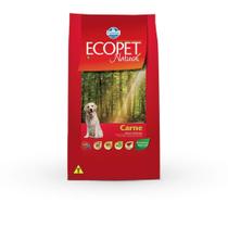 Ecopet Ração para Cães Adultos Sabor Carne - 15kg