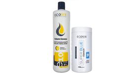 Ecosix OX 10 Volumes e Super Blue Premium Pó Descolorante 500 gr