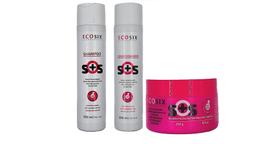 Ecosix SOS Shampoo e Condicionador e Máscara