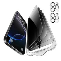 Ecrã de privacidade e protetor de câmera EZ-GLAZ para iPhone 16 Pro de 6,3"