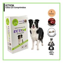 Ection Anti Pulga E Carrapatos 2 Comp - Caes Ate 40kg
