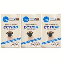 Ection Anti Pulgas, Carrapatos e Sarna - 6 Comprimidos Mastigáveis para Cães de 5-10kg Ection Anti Pulgas, Carrapatos e Sarna - 6 Comprimidos Mastigáveis para Cães de 5-10kg