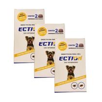 ECTION Antiparasitário para Cães e Gatos 2,5kg a 5kg 6 Comp Mastigáveis